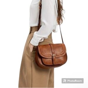 Afkomst Vegan Faux Leather Crossbody Bag Purse